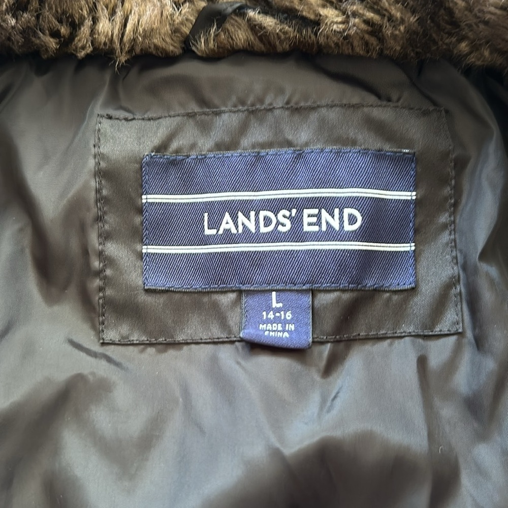 Lands end puffer coat - Picture 4 of 4